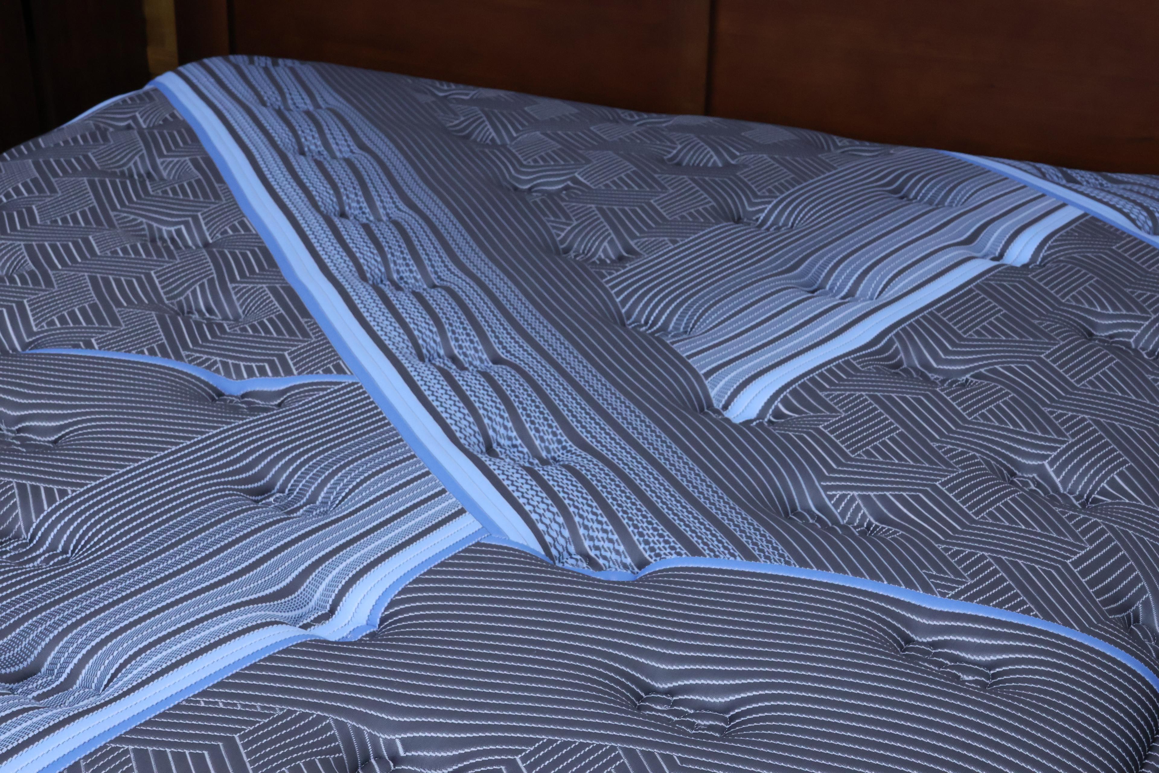 Mattress display inside the store